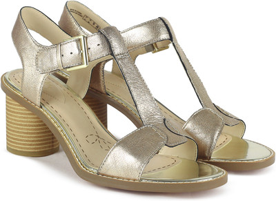 

Clarks Women Champagne Heels