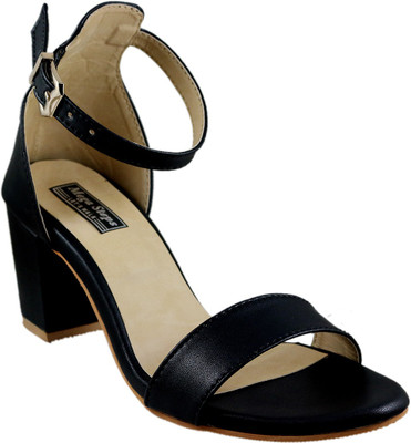 

Mega Steps Women Black Heels