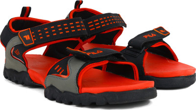

Fila Men GRY/BLK/RD Sandals