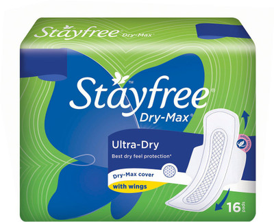 

Stayfree Dry - Max Ultra Sanitary Pad(Pack of 16)