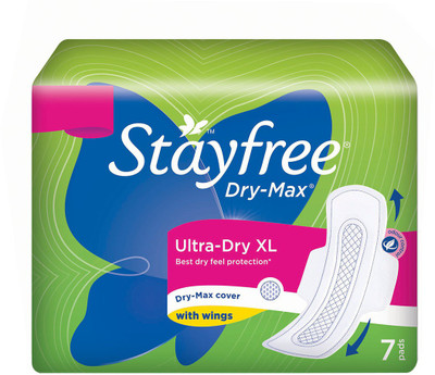 

Stayfree Dry - Max Ultra Sanitary Pad(Pack of 7)