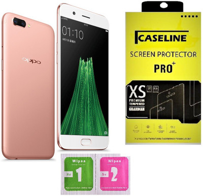 Caseline Tempered Glass Guard for Oppo R11 Plus(Pack of 1)
