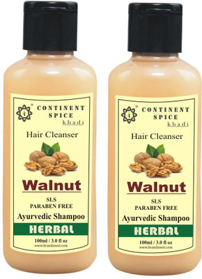 

Continent Spice Khadi Walnut Shampoo -(SLS-Paraben Free) CS682005(100 ml)