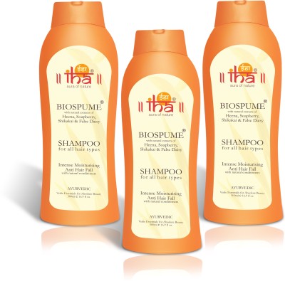 

IHA Ayurvedic Biospume Anti-Hairfall Shampoo (Pack of 3)(1500 ml)