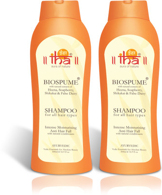 

IHA Ayurvedic Biospume Anti-Hairfall Shampoo (Pack of 2)(1000 ml)