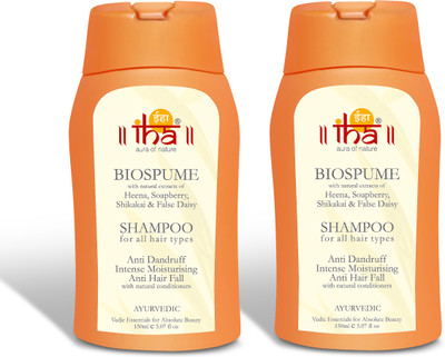 

IHA Ayurvedic Biospume Anti-Hairfall Shampoo (Pack of 2)(300 ml)