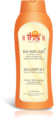 

IHA Ayurvedic Biospume Anti-Hairfall Shampoo - Family pack(500 ml)