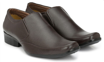 

True Soles True Soles Slip-on formals Slip On For Men(Brown