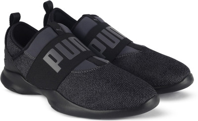 

Puma Dare Tw Knit Sneakers For Men(Grey, Periscope-puma black