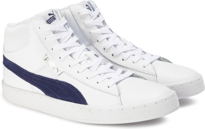 

Puma 1948 Mid L Sneakers For Men(White, Black, Puma white-blue depths
