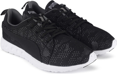 

Puma Carson Runner Camo Mesh IDP Running Shoes For Men(Black, Grey, Puma black-steel gray-puma white