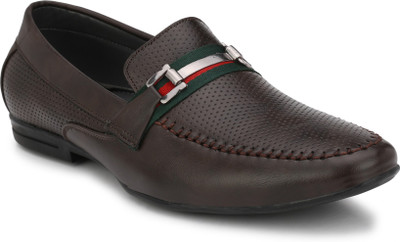 

Fentacia Perforated Casuals For Men(Multicolor, Coffee