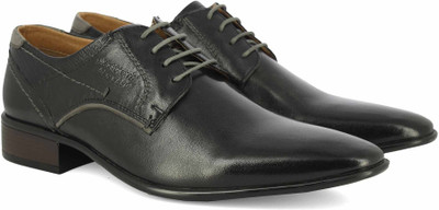 

Alberto Torresi Lace Up For Men(Black, Black gray