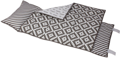 

Bacati LOVE Grey Nap Mat Sleeping Bag(Grey