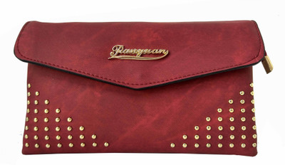 

ALIVE Girls Casual Maroon Leatherette Clutch