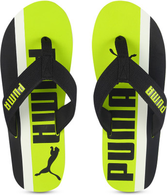 

Puma Robby Slippers, Black-limepunhc-white