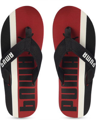 

Puma Robby Slippers, Black-red-white