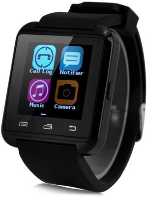 

Raptas U8 Bluetooth Smart Notification Smartwatch(Black Strap Free Size)