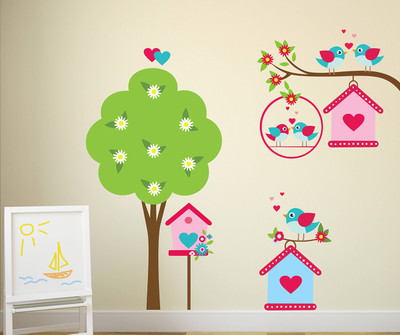 

WALLSTICK  vinyl Sticker(Pack of 1, Multicolor