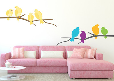 

WALLSTICK  vinyl Sticker(Pack of 1, Multicolor