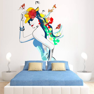 

WALLSTICK  vinyl Sticker(Pack of 1, Multicolor