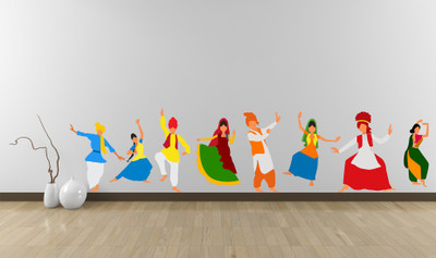 

WALLSTICK  vinyl Sticker(Pack of 1, Multicolor