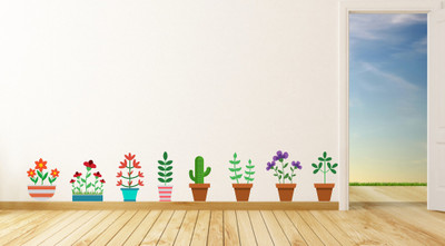

WALLSTICK  vinyl Sticker(Pack of 1, Multicolor