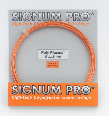 

Signum Pro Poly Plasma 1.33mm- 12m 1.33 Tennis String - 12 m(Orange)