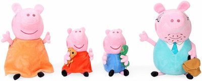 

Peppa Pig Plush Gift Box Combo - 22 cm(Multicolor)