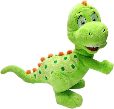 

My Baby Excels Baby Dinosaur Plush Green & Red Colour 25 cm - 25 cm(Multicolor)