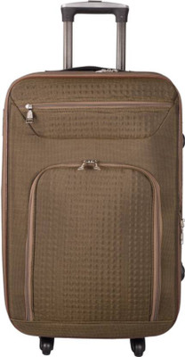 

Aqeeq Traveller's Choice Luggage Expandable Cabin Luggage -  inch(Brown