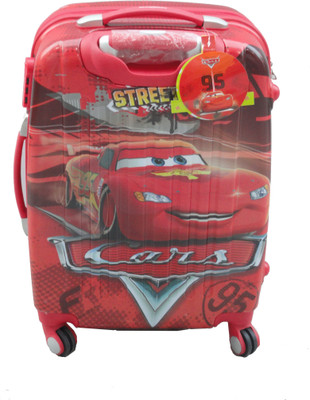 

Cloud9JP CLOUD 9  Inch Boys Famous Cartoon Character Print Luggage Trolley Bag for Kids - Multi Color Expandable Cabin Luggage -  inch(Red