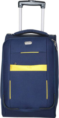 

Aqeeq CC Small Compact Bag Expandable Cabin Luggage -  inch(Blue