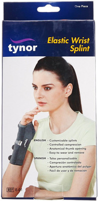 

Tynor Elastic Wrist Splint - Right Wrist Support(Grey