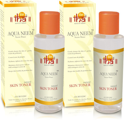 

IHA Aqua Neem - Natural Skin Toner (Pack of 2)(250 ml)