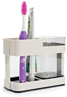 

Bruzone Premium A03 Plastic Toothbrush Holder(White)