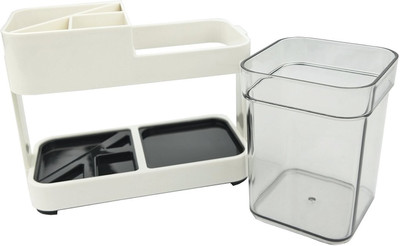 

Bruzone Premium A16 Plastic Toothbrush Holder(White)