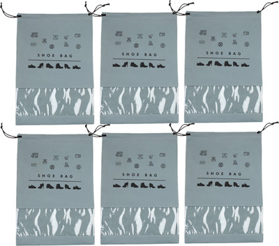 

Indus Innova Shoe Pouch(Grey), Stone grey