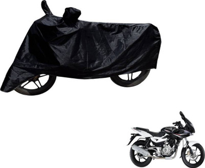 Blossom Trendz Two Wheeler Cover for Bajaj(Pulsar 220 DTS-i, Black)