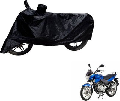 Blossom Trendz Two Wheeler Cover for Bajaj(Discover 150 s, Black)