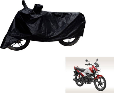 Blossom Trendz Two Wheeler Cover for Hero(Splendor I Smart, Black)