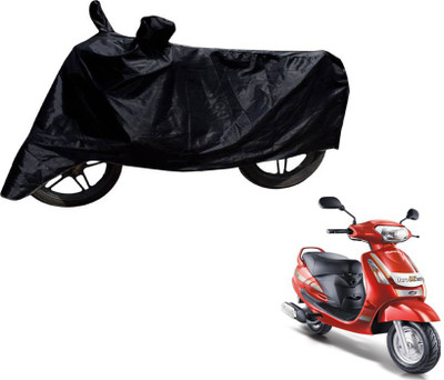 Blossom Trendz Two Wheeler Cover for Mahindra(Duro DZ, Black)