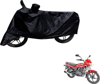 Blossom Trendz Two Wheeler Cover for Bajaj(Platina 100 DTS-i, Black)