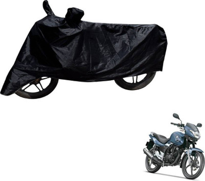 Blossom Trendz Two Wheeler Cover for Suzuki(GS 150R, Black)