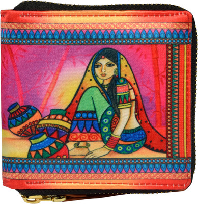 

All Things Sundar Women Multicolor Artificial Leather Wallet(6 Card Slots)