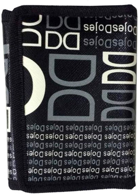 

One Touch Solution Boys Casual Black Fabric Wallet(4 Card Slots), Multicolor