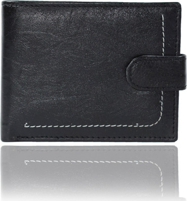 

Forester Men Black Genuine Leather Wallet(10 Card Slots)