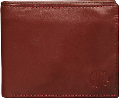 

Hide & Hues Men Brown Genuine Leather Wallet(11 Card Slots)