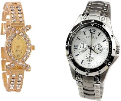 lavishable 256nT Watch Gold silver - For Men & Women Watch  - For Men & Women   Watches  (Lavishable)