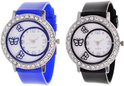 LEBENSZEIT Stylish ButterFly Dial Multicolor Latest Combo Watch For Women And Girls Watch  - For Girls   Watches  (LEBENSZEIT)
